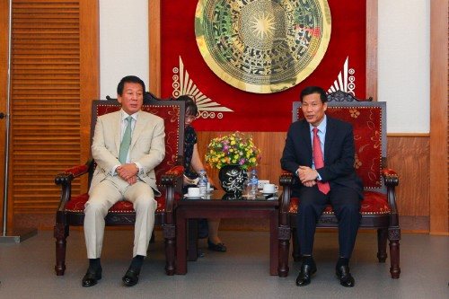 ​  Bộ trưởng Bộ VHTTDL Nguyễn Ngọc Thiện tiếp Đại sứ đặc biệt Nhật – Việt/Việt – Nhật Sugi Ryotaro